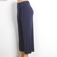 Eyouth 10152 Women High Waist pants Belted Comfort Culottes