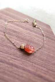 小精品金太陽石貔貅 14kgf手鍊