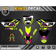 DECAL YZ NEW 85 DECAL YZ STRIPING YZ STICKER YZ NEW 85 07