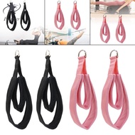 [Fenteer] Pilates Double Loop Straps Fitness Pilates Stick Hand Strap for Strengthening Pilates Cadi