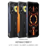 全新 New | Hotwav Cyber 17 | 4G | 三防手機 | 6.75" | 120Hz | 16+48MP | 6,200mAh | NFC