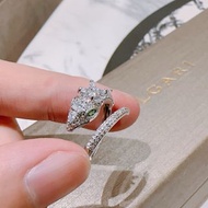 BVLGARI Serpenti 蛇形鑽石戒指