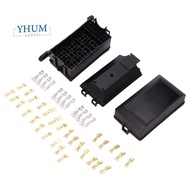 Fuse-Relay Box 5-Fuse Holders 6 Relay Block Holders Fuse-Block 12V Fuse-Box Car