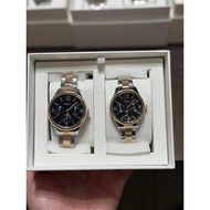 fossil watch for couple