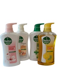 Dettol เดทตอล ครีมอาบน้ำ เจอลอาบน้ำ แบบขวดปั๊ม ปริมาณ 450 มล. และ 500 มล.หลายสูตรให้เลือก