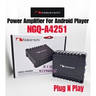 Nakamichi NGQ-A4251 Android Audio Power Amplifier Plug N Play For Android Player