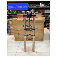 Skok depan as gold bottom hitam  shock sekok depan ninja rr pnp rx king universal merk mitsuyo