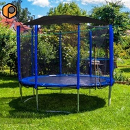 prettyia 10ft Trampoline Top Cover, Awning Accessories, Tearproof Sun Protection, Outdoor Trampoline