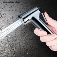 【homestore】 Chrome Bidet Spray Tap Hygienic Toilet  Shower Head Hose Bathroom Flushing .