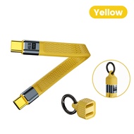 elough 240W Short USB 4 Type C to Type C Cable Fast Charging 8k 60HZ Short USB C to USB C Cable for 