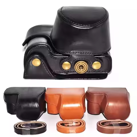 New Camera Leather Case Compatible For Sony Alpha A5000/A5100