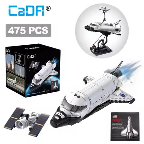 Cada 1:320 United States Aerospace Airship Building Blocks Reconnaissance Aircraft Bricks Artwork To