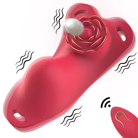 With 10-Frequency Mode Wearable Lingerie Remote Control Vibrator, Long-distance Adult Couple & Femal