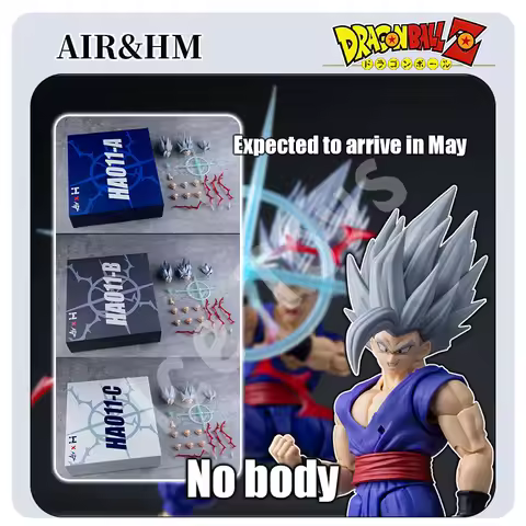 New Product AIR&HM HA011 Solid Color / Electroplating / Pearlescent Beast Gohan Head Carving Accesso