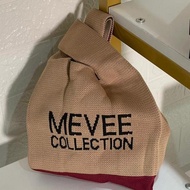 MEVEE Y99 Beg Rajut Moden & Cantik Beg Berkualiti Tinggi Kapasiti Besar untuk Wanita Yang Bergerak