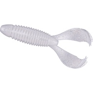 Daiwa 23 Rattlin'tube KICKS 3.4 Inch 3.4 Crayfish Soft Worm Lure Root Fish Bass Black Fake Bait