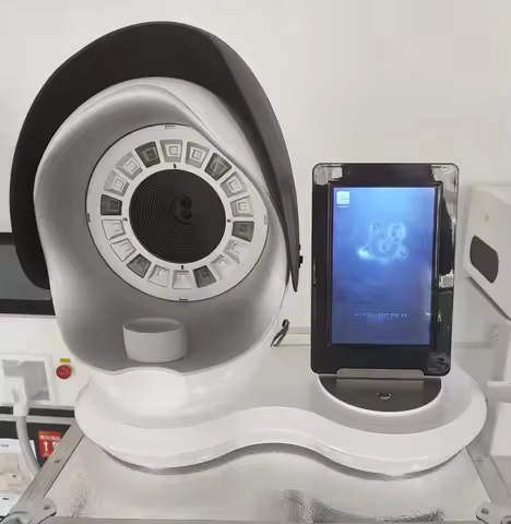 2025 NEWEST Skin Analyzer AI Intelligent Image Instrument Detector Magic Mirror 3D Digital Facial An