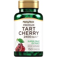 Piping Rock Tart Cherry Extract Supplement 2400mg | 150 Capsules | Premium Super Fruit |, Gluten Fre