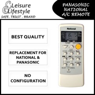 [Cover with Warranty] National Aircon Remote Control Panasonic Aircon Remote Control A75C2458