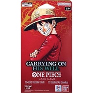 One Piece English Card OP-13 Carrying On His Will Sleeved Pack