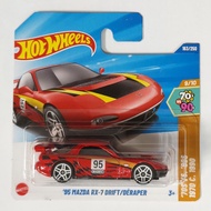 Hot Wheels '95 Mazda RX-7 Drift (red) shortcard