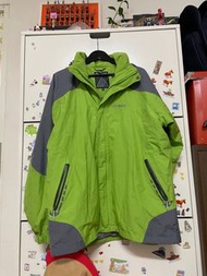 二手近新 歐都納 Atunas Gore-Tex 防風防水 + 毛絨 外套 XL 登山外套 極低外套 冬天外套 滑雪外套