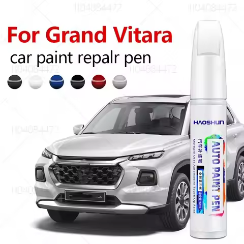 Paint Repair Pen Touch Up Scratch Remover DIY Auto Accessories Black White For Suzuki Grand Vitara 1