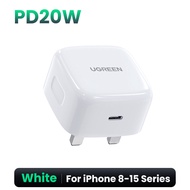 UGREEN PD20W Fast Charger for Apple 20W USB-C Power Adapter iPhone AdapterCompatible for ipad pro 20