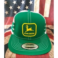 John deere cap vintage trucker tag made in usa  Topi john deere snapback