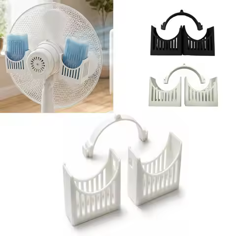 Electric Fan Ice Pack Holder, Floor Fan Ice Box Holder, Fan Ice Box Cooling Accessory, Simple Cold A