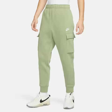 Nike Official Authentic Autumn and Winter Men's Casual Knit Fleece-Lined Warm Sports Pants CD3130-38