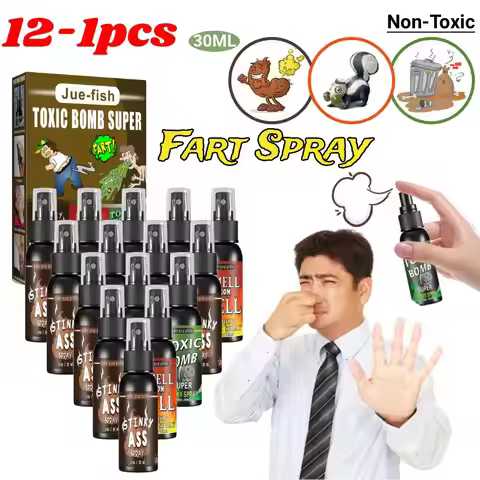 30ml Poop Fart Spray Non Toxic Funny Prank Joke Spray Ass-Smelly Stinky Gas Crap Gag Smelly Stinky F