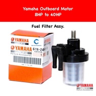 Original Fuel Filter Assembly 8HP to 40HP Yamaha Outboard Motor - 61N-24560-10