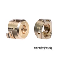 GPM 2PCS FRONT STEERING BLOCKS  FOR AXIAL 1/30 SCX30 / SCX30 JEEP WRANGLER JLU RC Model CAR UPGRADE 