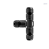【SUIT*】 IP68 T Shape Waterproof Connector 3 Pin 2 Pin Quick Terminal Wire Connector