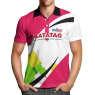 DEPED MATATAG POLO SHIRT FULL SUBLIMATION Polo-Shirt FOR WOMEN AND Men Teacher DEPED BADGE