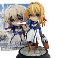 Anime Violet Evergarden the Main Character Mini Violet Evergarden Stature Figure Collectible Toy