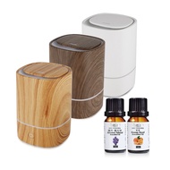 【ANDZEN】安得仁 薰香機/水氧機AZ-1250(三色選一)+精油10ml x 2瓶 USB 精油 薰香機 加濕器 超音波