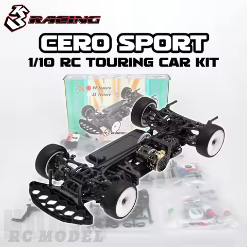 3RACING CERO SPORT 64/55 KIT 1/10 RC Electric Remote Control Model Touring Car Frame Adult Children'