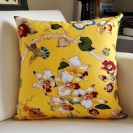 Chinese Style Simple Cushion Cover 70x70 60x60 50x50 Sofa Pillow Case Bedside Backrest Pillow Cover 