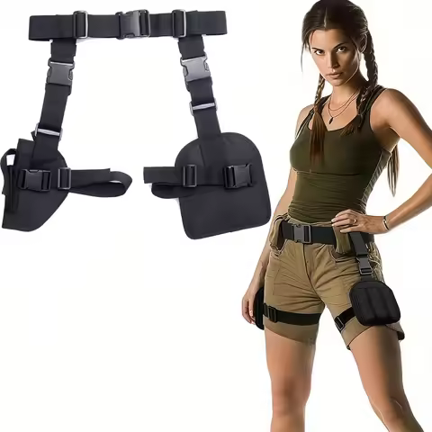 Tactical Nylon Right Hand Gun Holster for M9 G17 1911 Universal Gun Hunting Airsoft Sport Pistol Dro