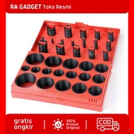 Karet Rubber O Ring Universal Seal Tightening 419 PCS / Karet Sil Seal Regulator O Ring pencegah Keb