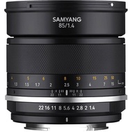 SAMYANG MF 85mm F1.4 MK2 MF Telephoto Lens for Canon EOS M Mount (Full-Frame Compatible) [Official J