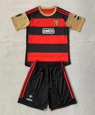 Cagliari Red And Black Short-Sleeved Shirt 2425 Cold New Football Uniform Male Student Suit Custom S