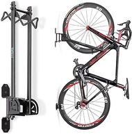 CYCLISTS Bike Racks Garage - Wall Mount Bike Rack Storage - Vertical Bike Rack Bike Hanger for Road, Hybrid, MTB or BMX Bikes