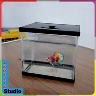 Aquarium akrilik custom lis hitam PxLxT60x20x15cm