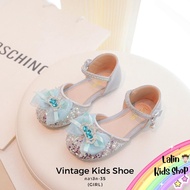 V880 Girls' Shoes PU Leather Soft Sole For Children 1.5-6 Years Old New C35
