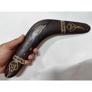 Vintage Hand painted Boomerang antique collection Barang antik