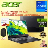 Acer Aspire 7 Gaming A715-59G-50YE 15.6" FHD Laptop (Intel® Core™ i5-13420H | RTX3050 6G | 16GB | 51