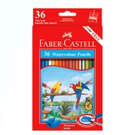 Faber Castell ดินสอสี สีไม้ระบายน้ำ นกแก้ว แบบด้ามยาว 36 สี